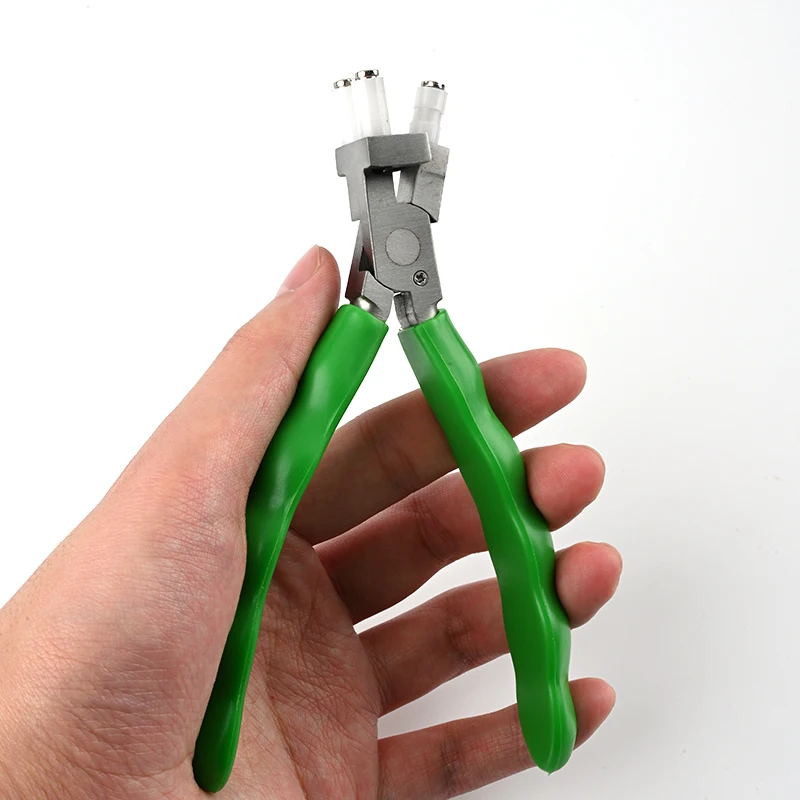 Factory Bulk Color Handle Optical Frame Repair Pliers R-CB59 Optical Accessories Low MOQ Fast Ship Custom logo Full Set Supply