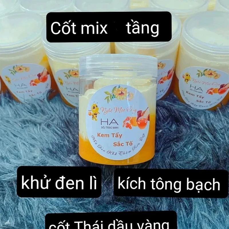 

Làm trắng thân Kem Cot Thai Lan 250g HA kem tay sac to