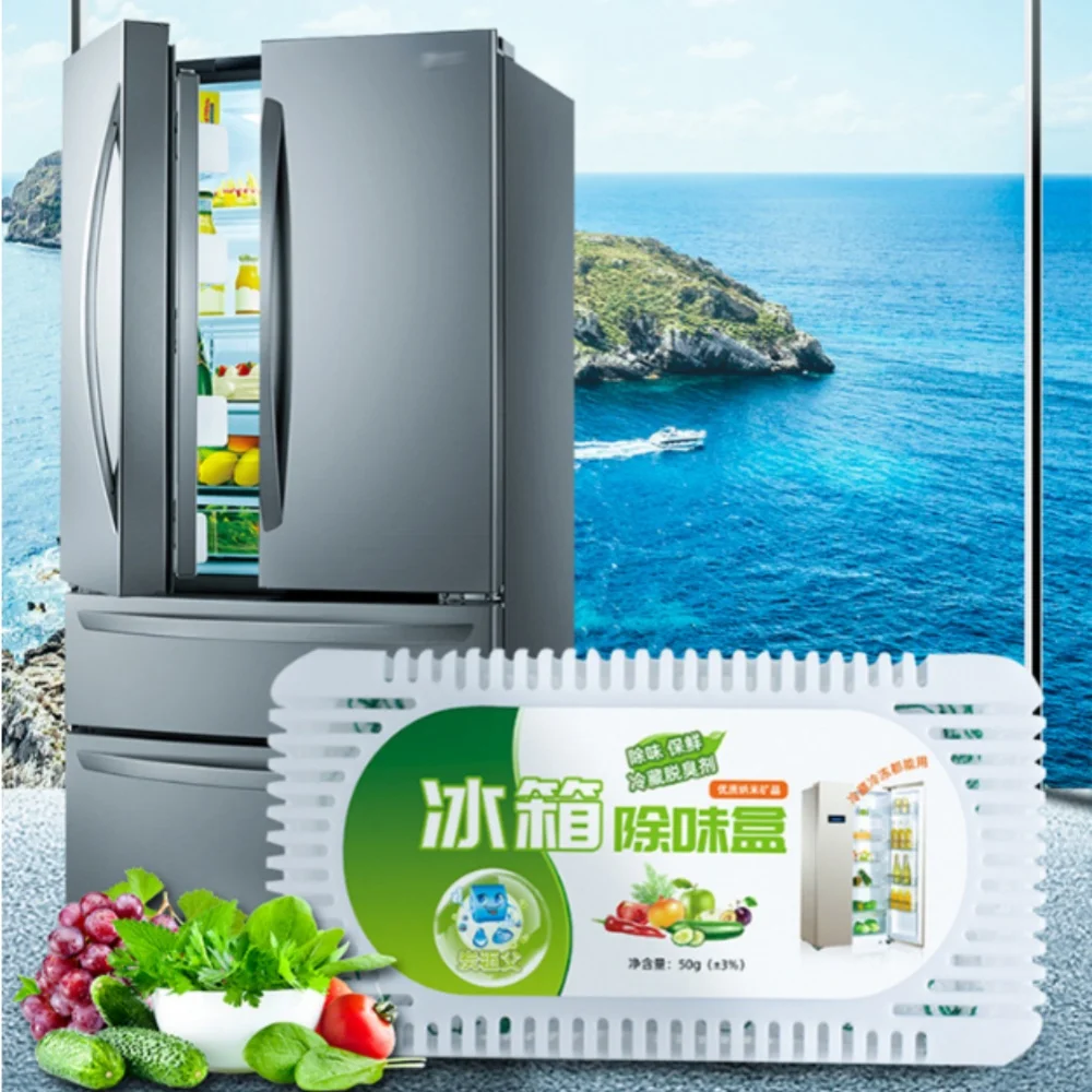 1/5/10/20pcs Refrigerator Air Purifier Bamboo Charcoal Activated Carbon Box Odour Absorber Closet Deodorant Freezer Deodorizer