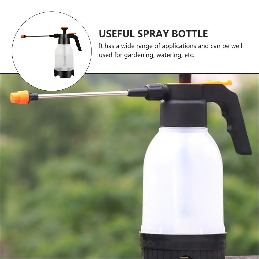 Botella pulverizadora de presión de aire Manual, regadera de jardín, pulverizador de plantas, Material plástico duradero, práctico y seguro