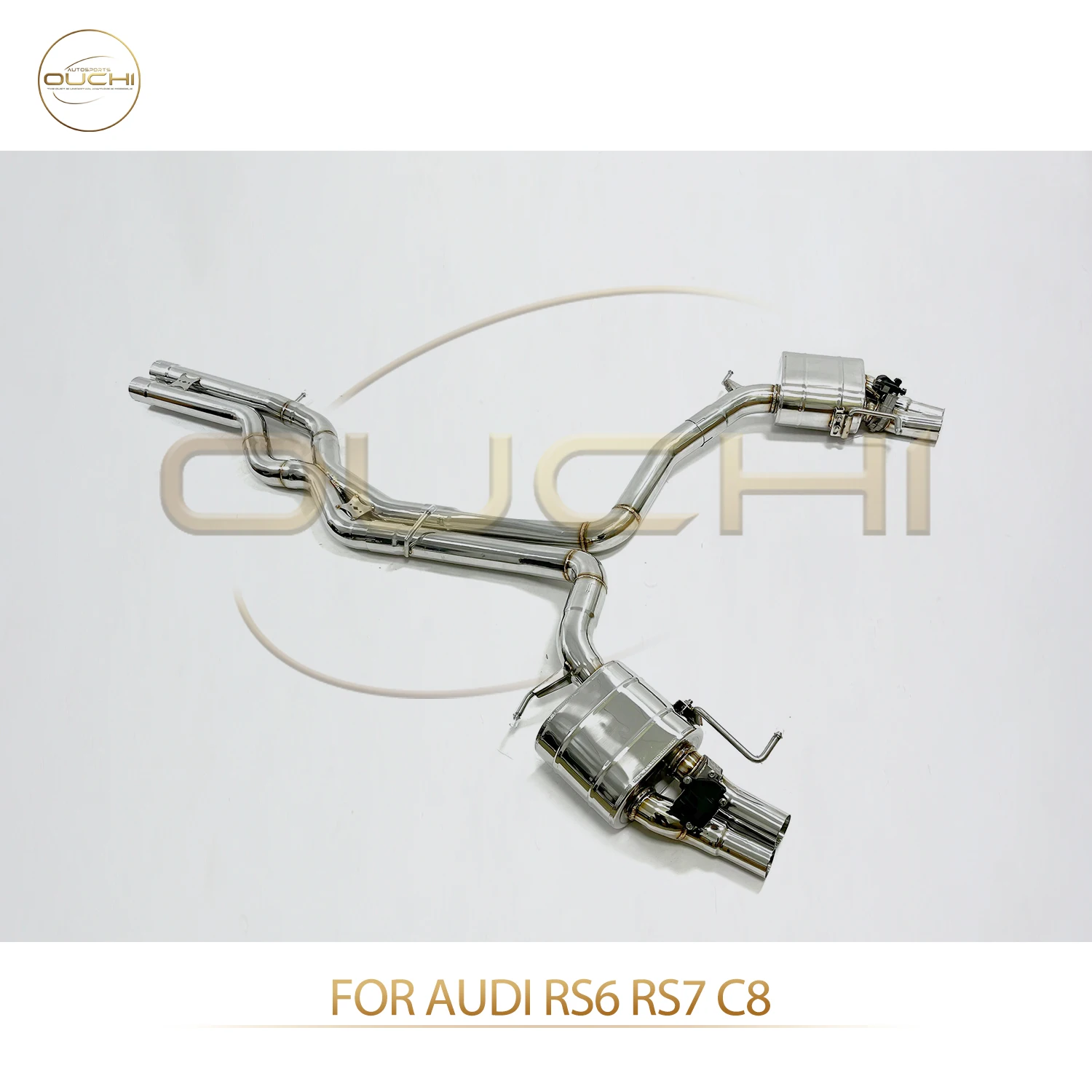

Ouchi Stainless Steel Catback Exhaust System For AUDI RS6 C8 Performance Car Parts And Accessories