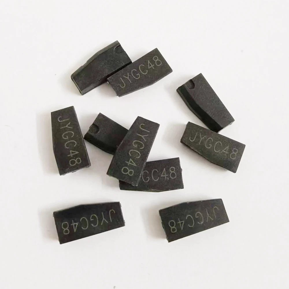 10 unids/lote Original JMD King Chip azul Super Chip rojo JMD48 ID48/JMD46 ID46 Chips de llave de coche para práctico programador de llaves de bebé/E-baby