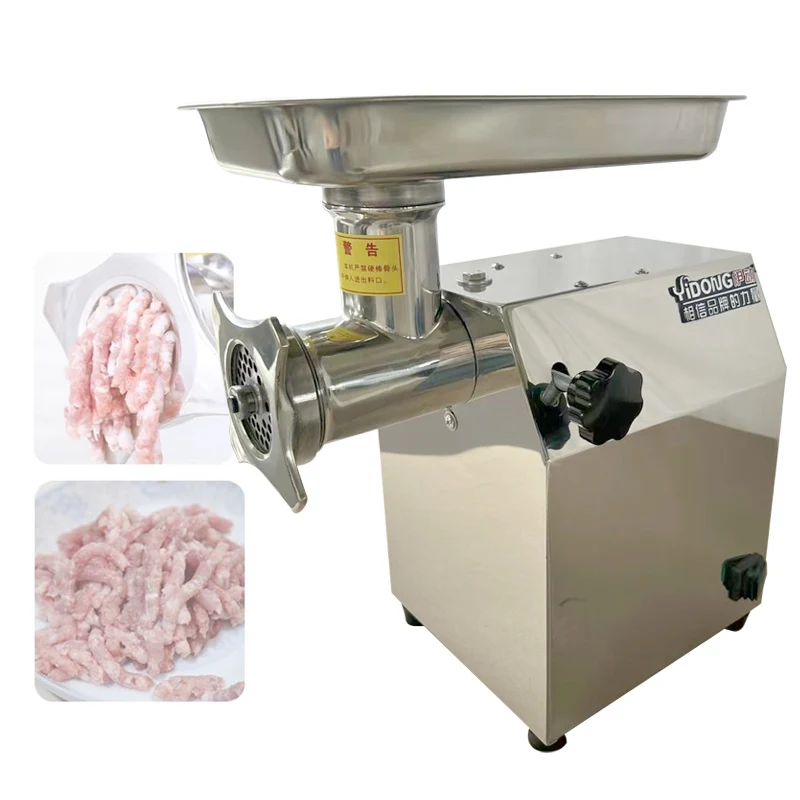 

Stainless Steel Electric Meat Grinders Home Sausage Stuffer Meat Mincer Heavy Duty Household Mincer