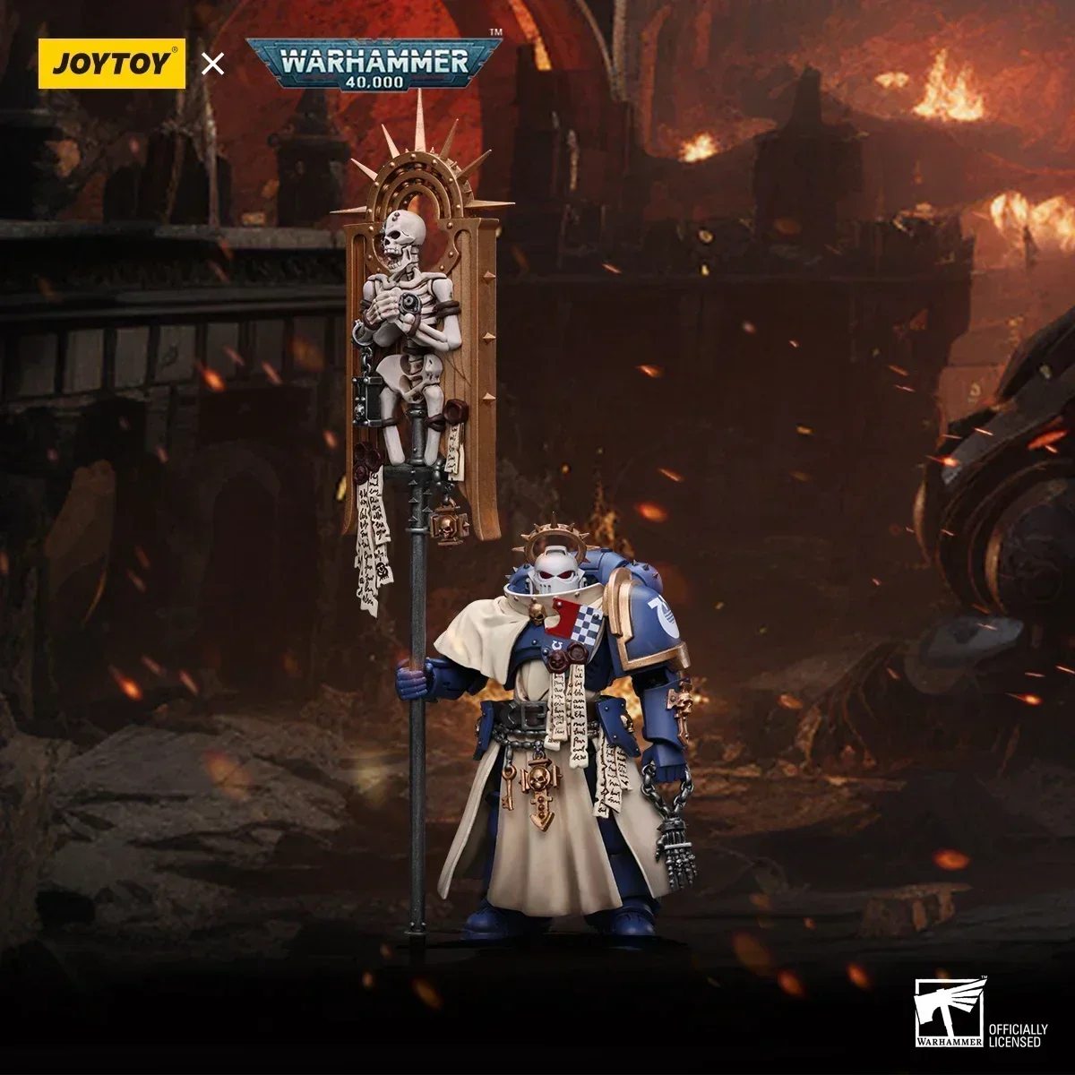 

In Stock JOYTOY Warhammer 40k 1/18 Action Figures Anime 12.5cm Ultramarines Bladeguard Ancient Collection Garage Kit Model Toys