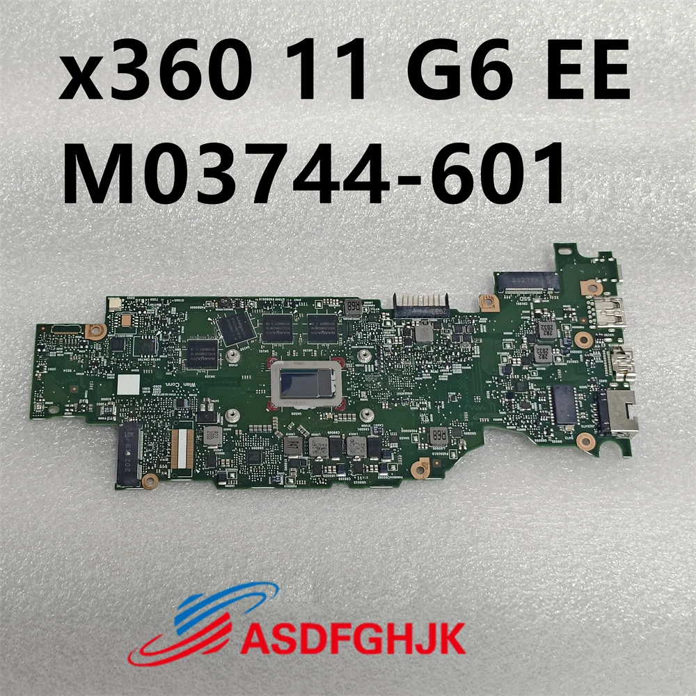 

Original M03744-601 Motherboard For HP ProBook x360 11 G6 EE Motherboard UMA i3-10110Y 4GB /8GB test OK