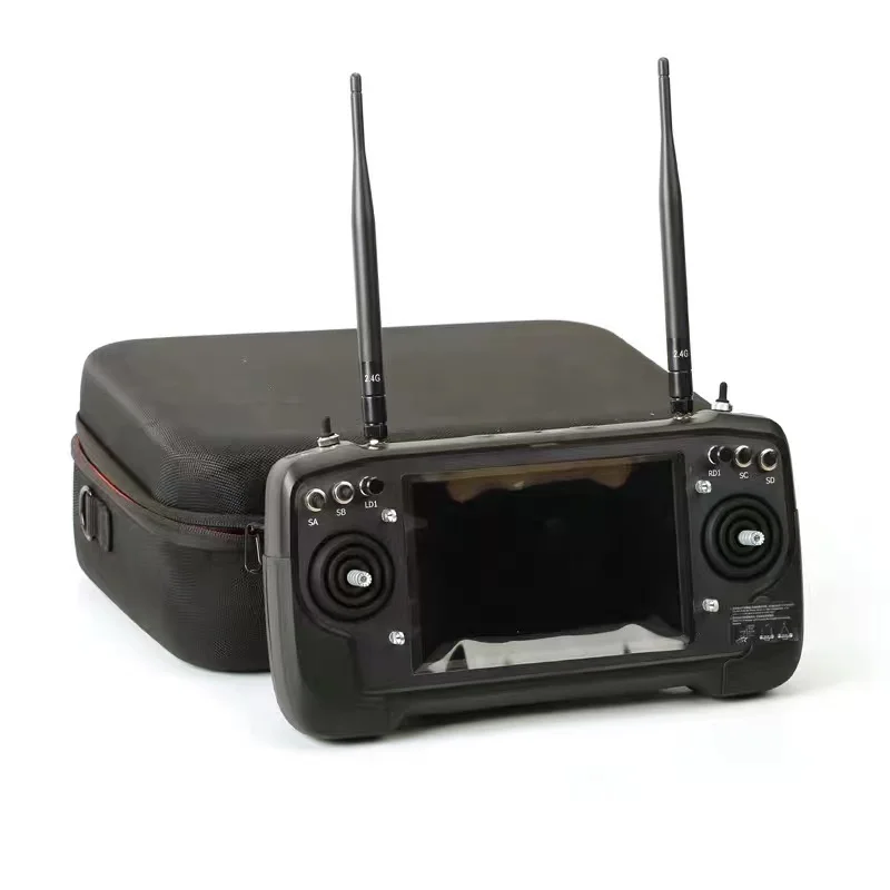 جهاز تحكم عن بعد محسّن SIYI AK28 AI مع نظام تشغيل الطائرات بدون طيار، كاميرا SDK FPV عالية الوضوح GPS لمجموعة إطارات الطائرة بدون طيار الزراعية