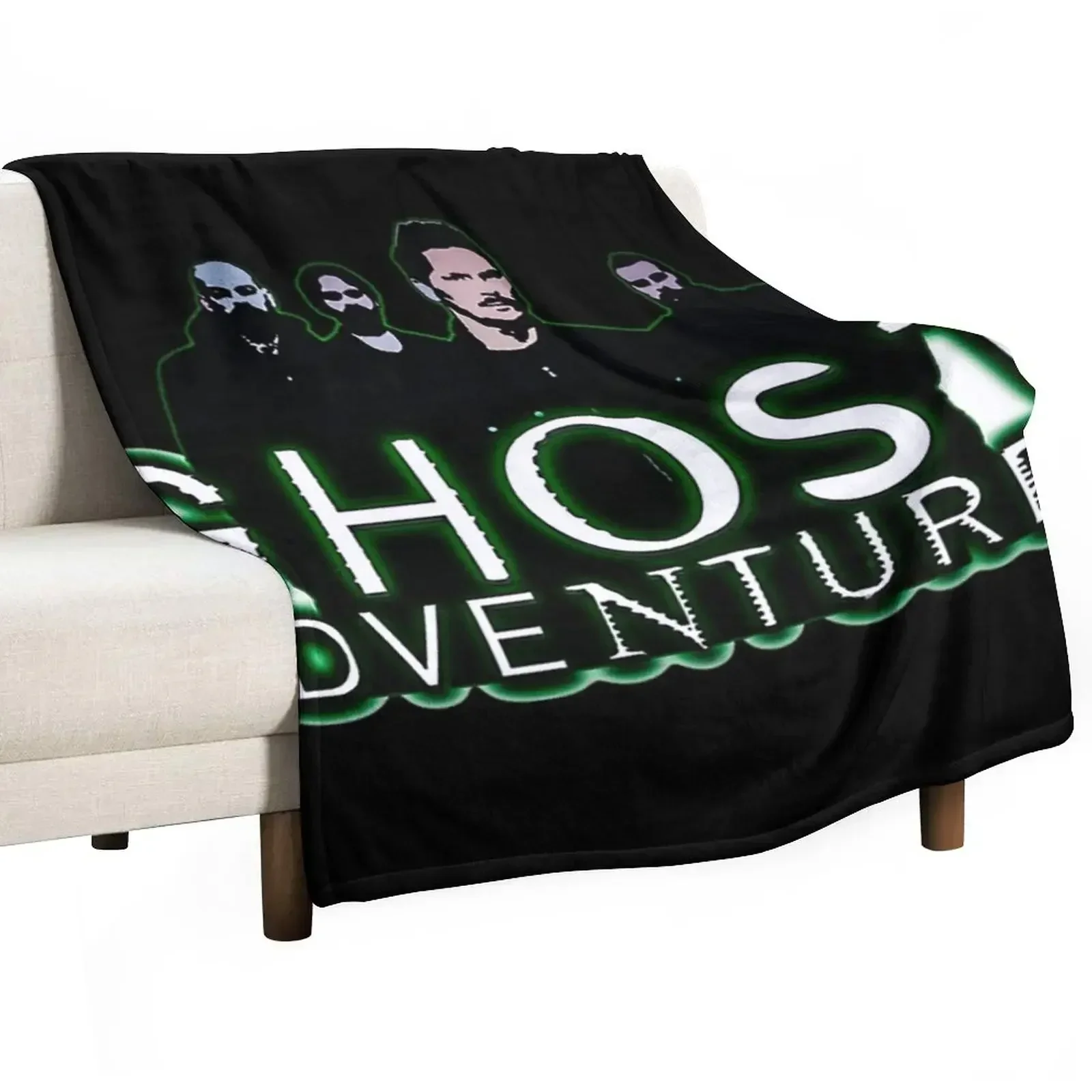 

Ghost Adventures Crew Throw Blanket Picnic For Sofa Thin Flannel Fabric Designers Blankets