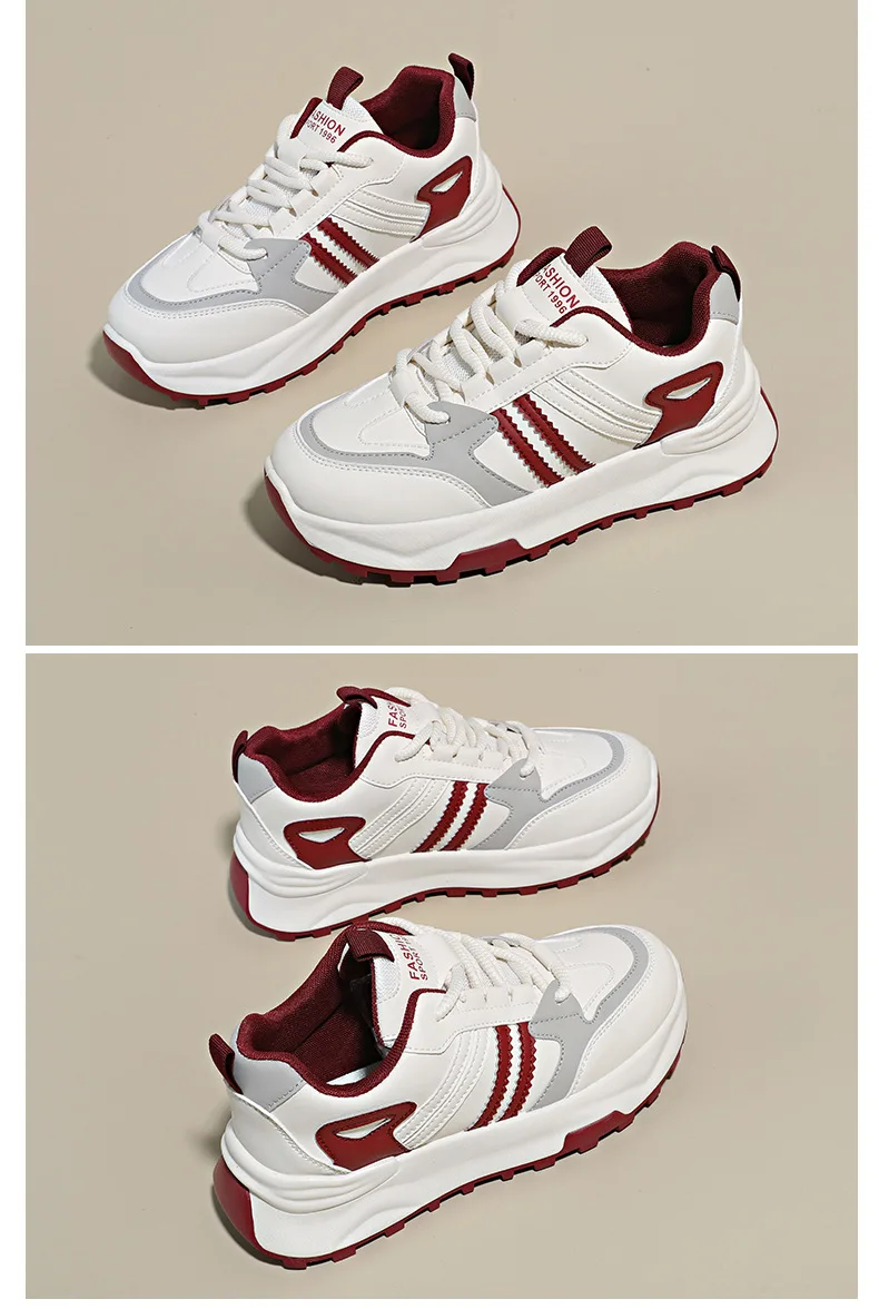 Leichte Damen-Laufschuhe, Frühlings-Neuheit, rutschfeste, weiche Sohle, Sportsneaker, bequeme, atmungsaktive Freizeitschuhe – Detail 28