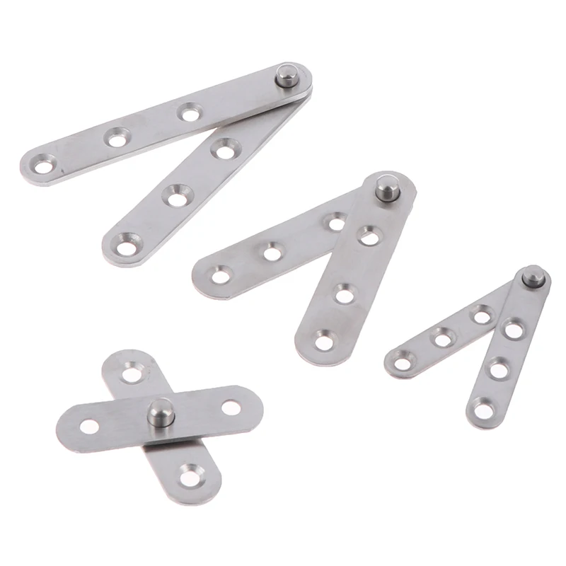 Stainless Steel Concealed 360 Degree Revolving Door Pivot Hinge Brushed