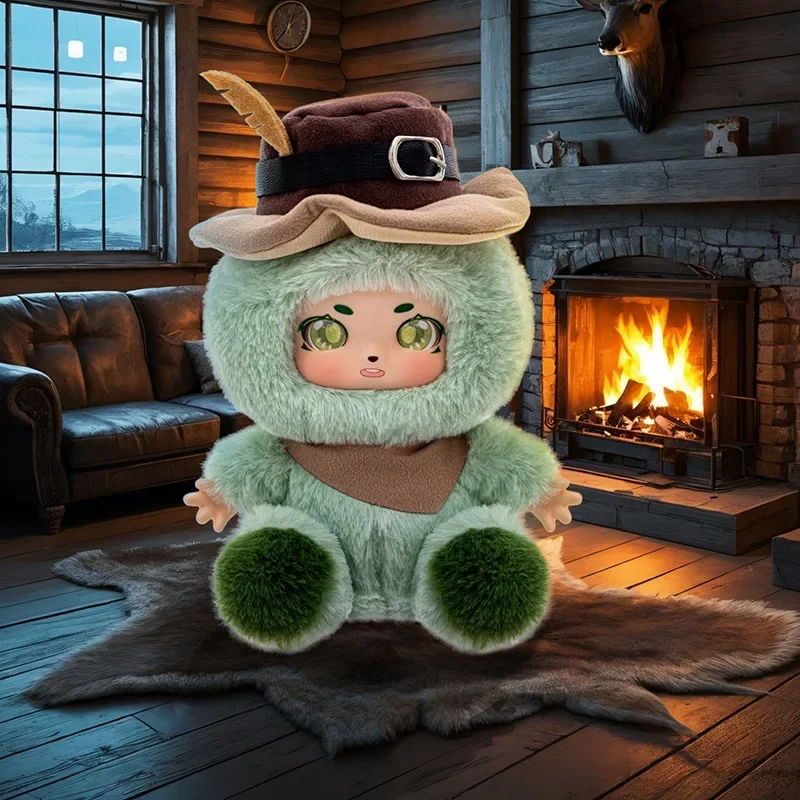 سلسلة Werewolf من الفينيل القطيفة قلادة دمية ملونة لطيفة على شكل دمية لعب عصرية هدية عيد ميلاد دمية