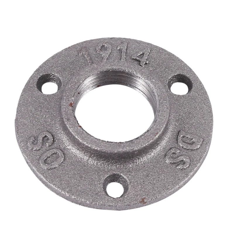 

1 Inches Malleable Cast Iron Pipe Flange, Industrial Pipe Flanges For Threaded Black Pipes And Fittings 1 Pcs Promotion