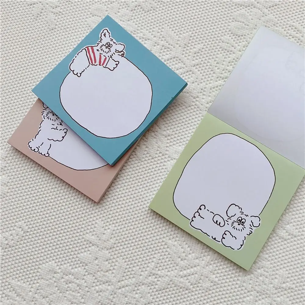 Cute Memo Pad multifunzionale Cartoon Animal Note Paper Message Notes School Office