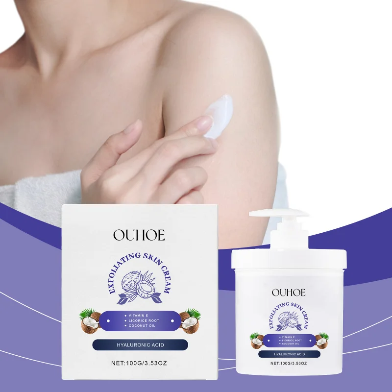 

Coconut Oil Body Cream - Deep Moisturizing Lotion For Dry Skin, Hydrates & Softens, Helps Improve Skin Texture, Non-Greasy