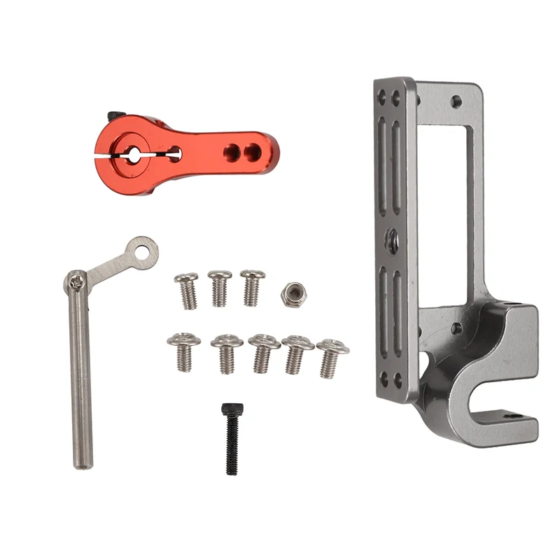 Gut gemacht-Servo Parabolische Schalter Gerät Luft Fahrzeug Wurf Gerät + 25T Servo Arm Für Fernbedienung Auto RC 25T Servo Arm
