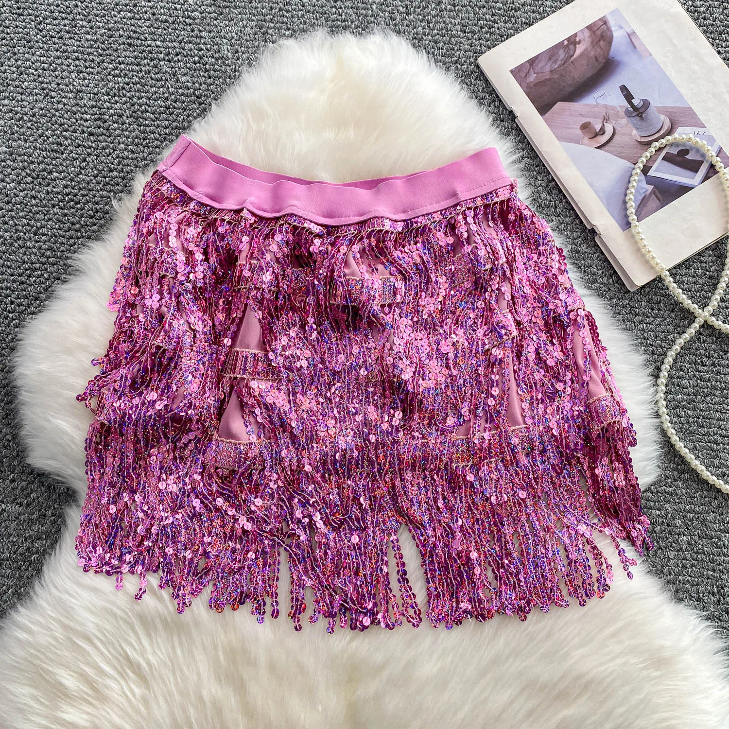 

Сексуальная мини-юбка для женщин, короткое платье из тюля с блестками, облегающее многослойное вечернее платье, новинка 202, Y2K, женская клубная одежда