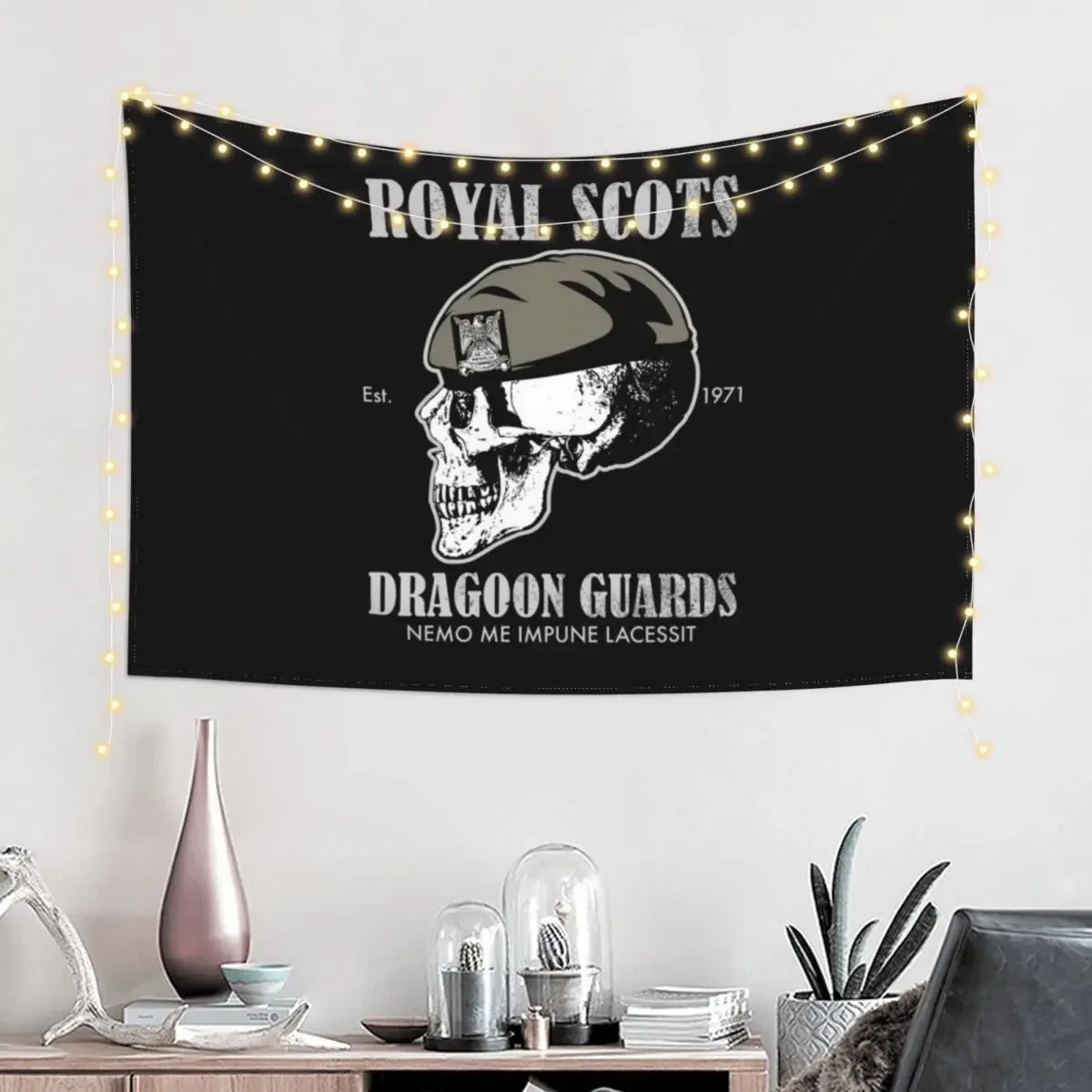 Royal Scots Dragoon Guards (distressed) Tapestry Home Decorators Decoration Pictures Room Wall Tapestry