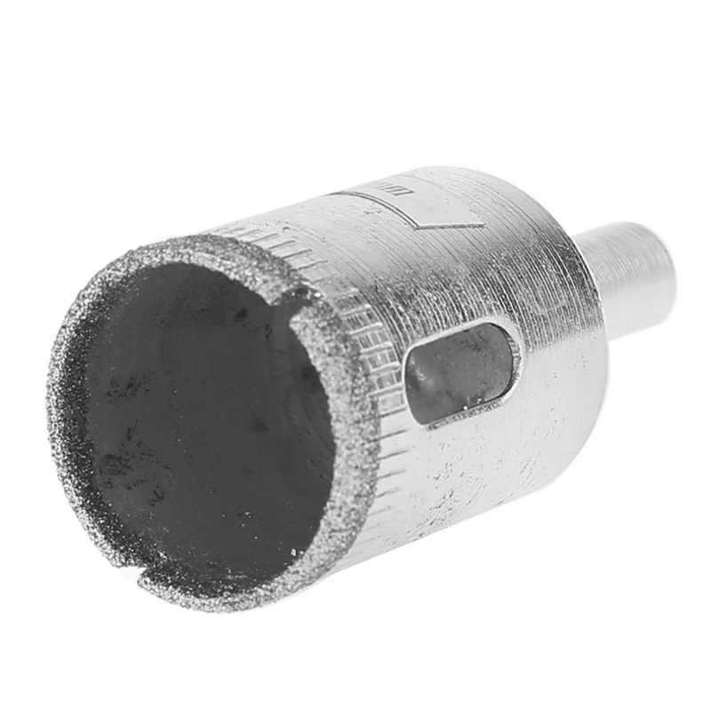 Vendita calda 10 pz diamante rivestito foro centrale sega Set di punte da trapano strumenti per piastrelle marmo vetro ceramica