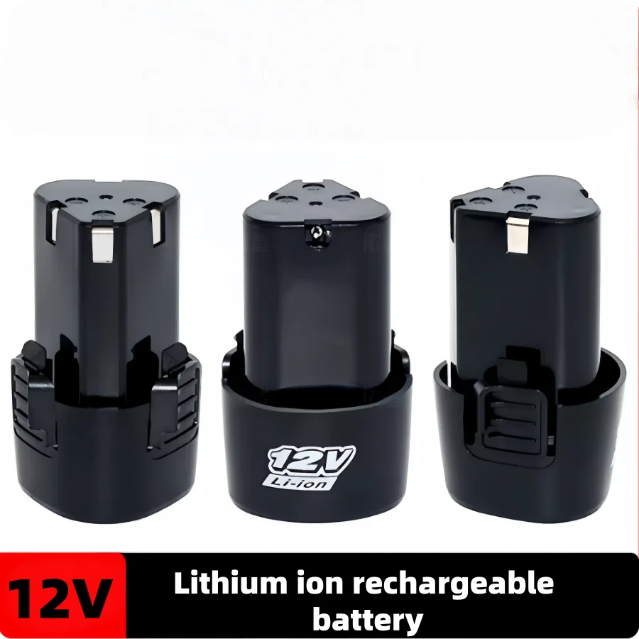 

12V 2000mAh/3000mAh/ 4000mAh Li-ion Battery & Charger Set for Cordless Drill Screwdriver Mini Angle Grinder Power Tool 18650