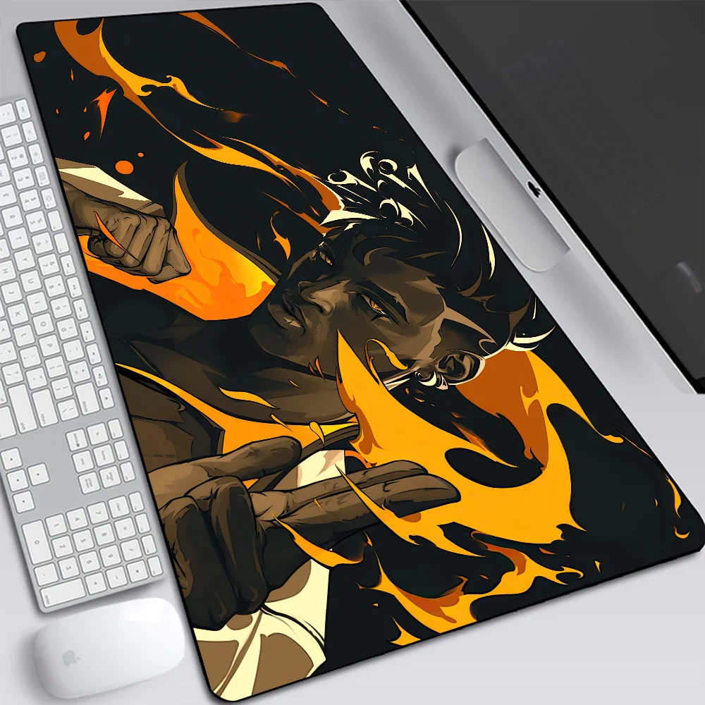 VALORANT Phoenix Large Gaming Mouse Pad Computer Laptop Mousepad Keyboard Pad Desk Mat PC Gamer Mouse Mat XXL Office Mausepad