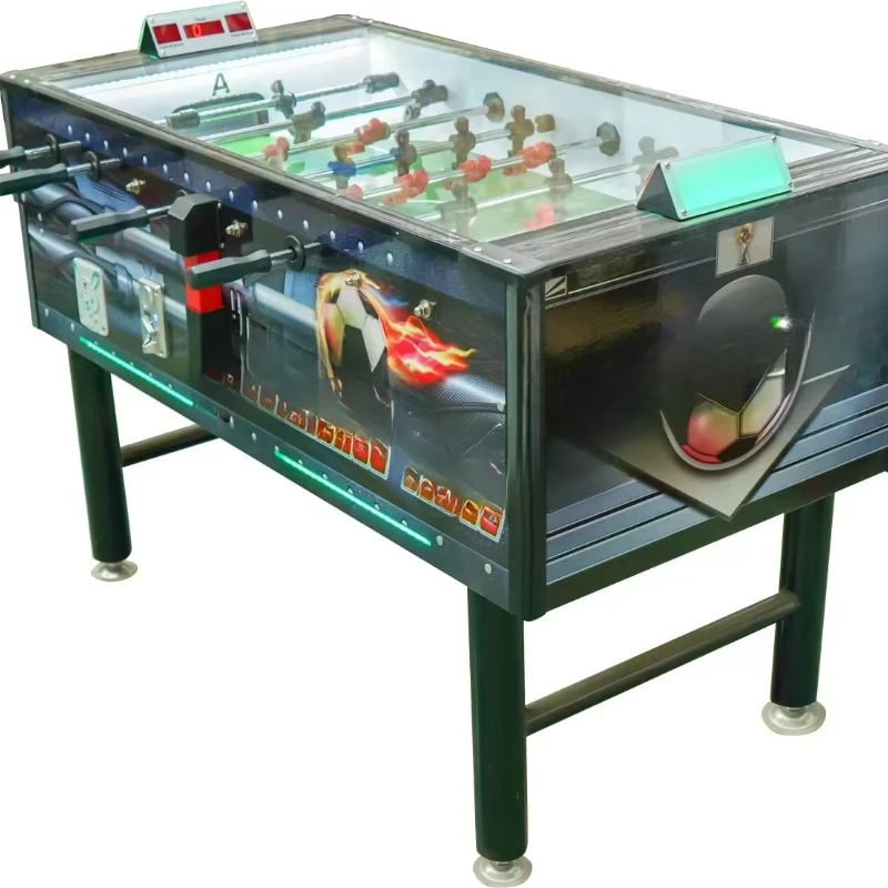 

Coin-operated arcade game football sports table machine handle football table board game