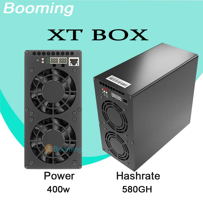 

Goldshell XT-BOX 580GH/s SHA3 ASIC Miner — Goldshell XT Box XTM Mining Machine 400 Вт Бесшумный домашний криптомайнер