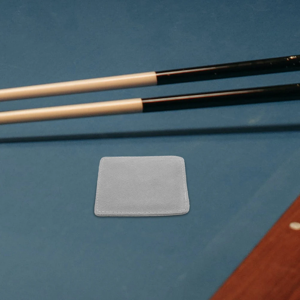 

2pcs Pool Cue Cleaning Cloth Billiard Stick Towel Snooker Cue Clean Supple Efficient Dirt Removal Replacement