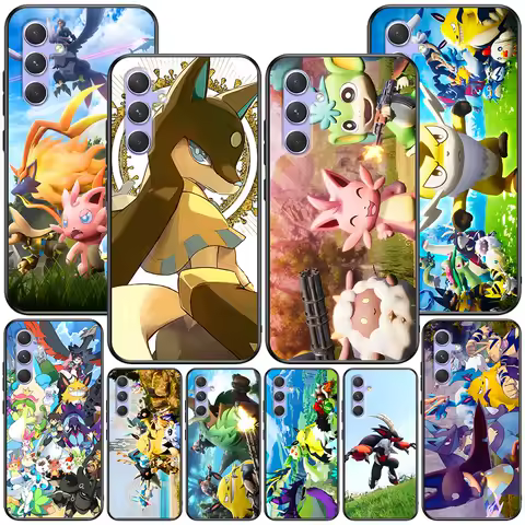 Games Cute Palworld Case for Samsung Galaxy A51 A53 A54 A31 A52 A12 A13 A21s A22 A32 A11 A22 A33 A41 A52s A73 TPU Phone Cover