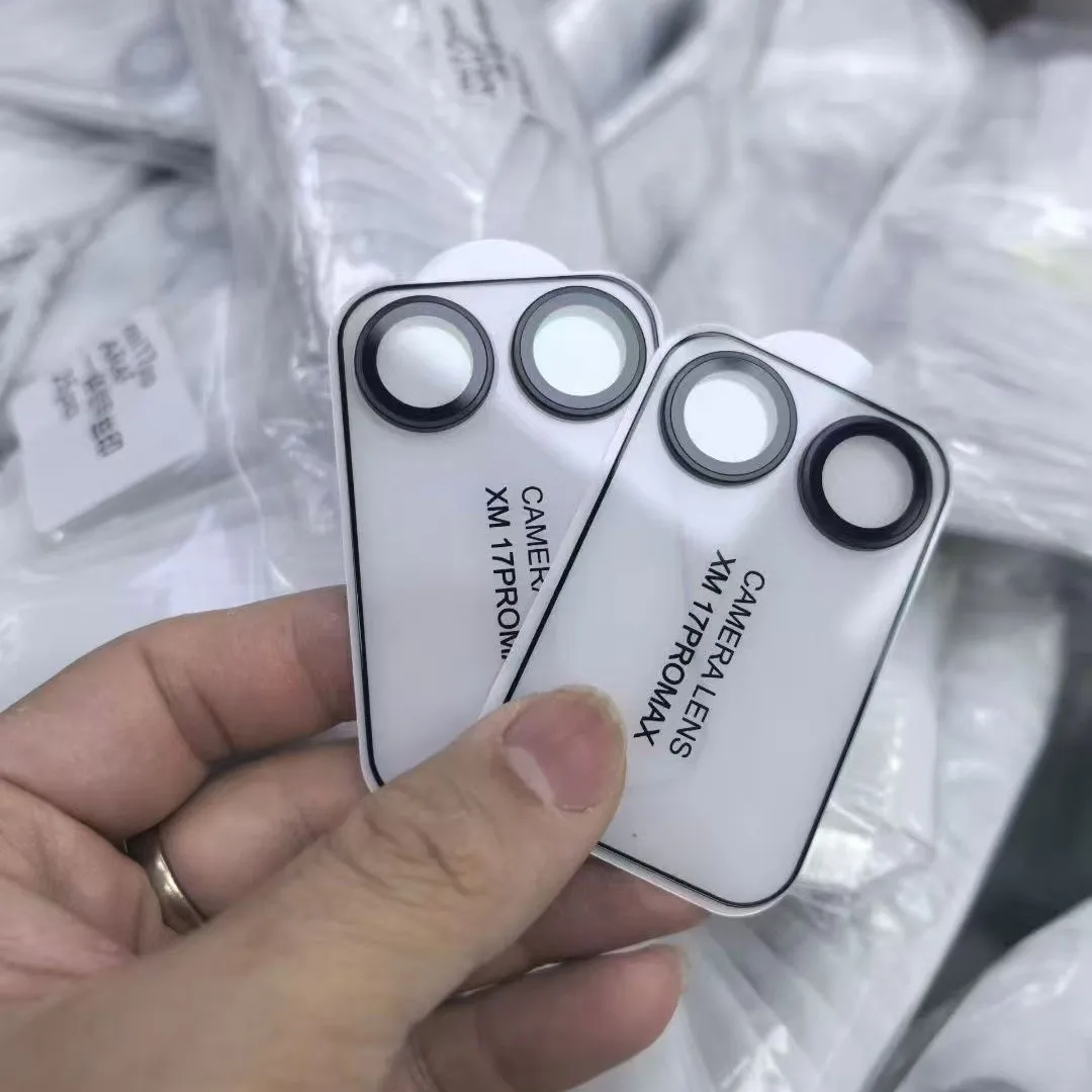 2 ชิ้นสำหรับเสี่ยวมี่ 17 โปรแม็กซ์โทรศัพท์มือถือเลนส์ฟิล์มแฟชั่นกันกระแทกกันกระแทกเลนส์ป้องกันฟิล์มสำหรับ MI 17 โปรแม็กซ์