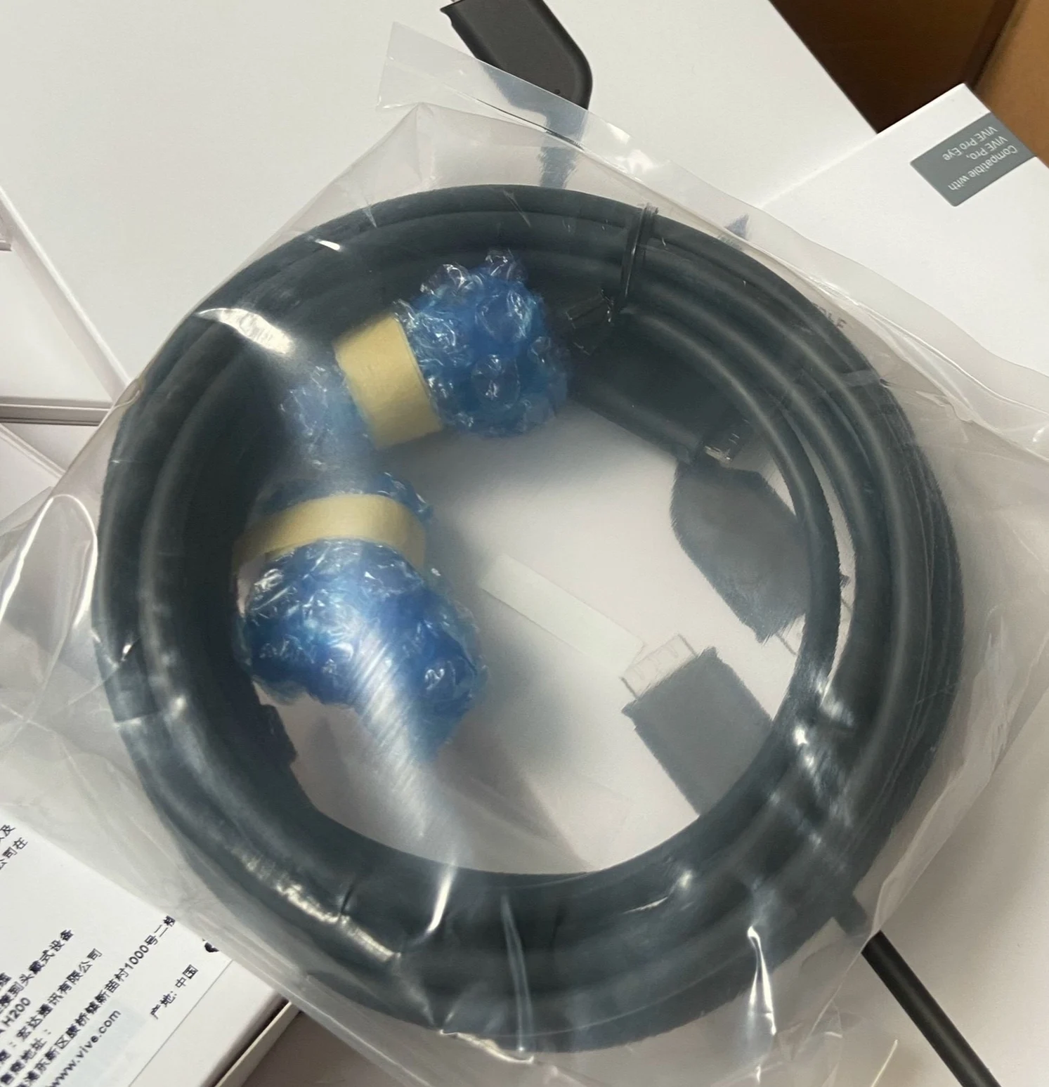 Vive pro كابل 3 في 1 ، hdmi ، usb ، dc ، سلك لسماعة vr ، 5 متر ، صندوق الارتباط