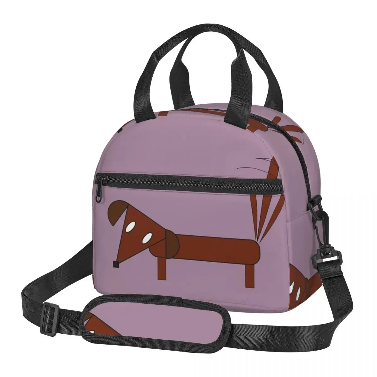 

Cute Dachshund Lunch Bags Insulated Bento Box Resuable Lunch Tote Picnic Bags Cooler Bag for Woman Work
