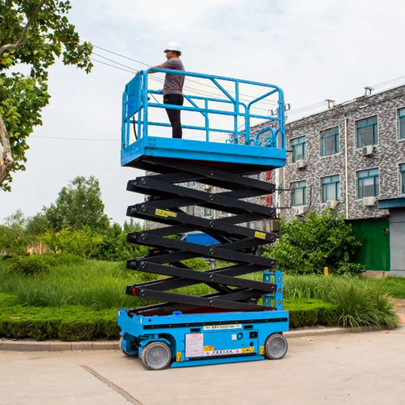 Direct Automotive Portable Mid Rise Skyjack Self-propelled Table Hydraulic Scissor Lift Platform