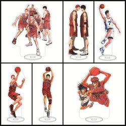 Classic Anime SLAM DUNK Kaede Rukawa Sakuragi Hanamichi Acrylic Standing Role Figure Model Plate Birthday Prop Fans Gifts