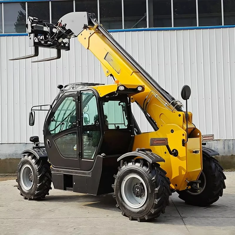 Chinese Telescopic Arm Forklift Small Telehandler Telescopic Loader 3.5 Ton Diesel Engine 4x4 T3007 Telescopic Handler Forklift