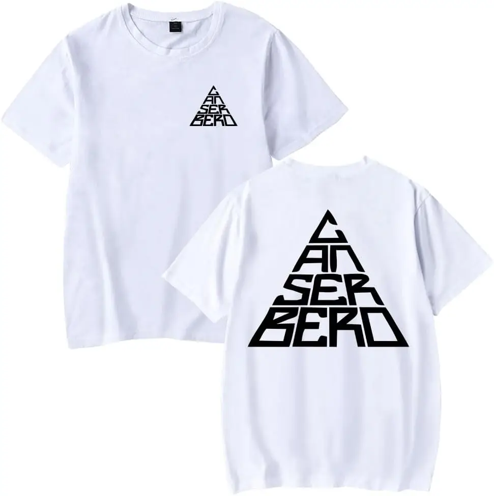 

Canserbero Merch T-Shirt Men/Women Fashion Canserbero Letter Print Shirt Sweatshirt Casual Tee 100% Cotton