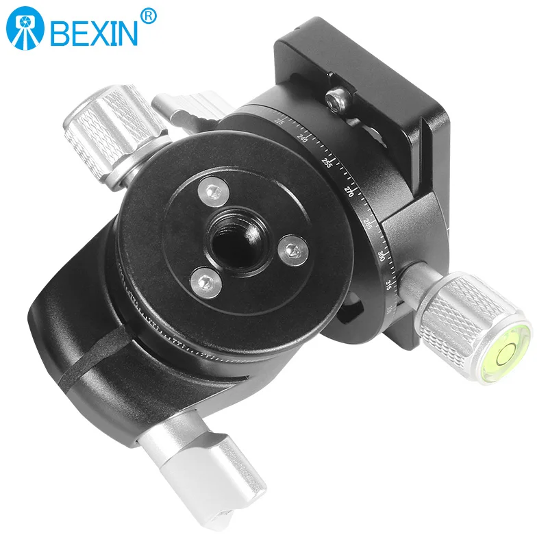 BEXIN LH-30 Tripod Ball Head Low Profile Tripod Head Panoramic Lower Gravity Center Design Smooth Operation