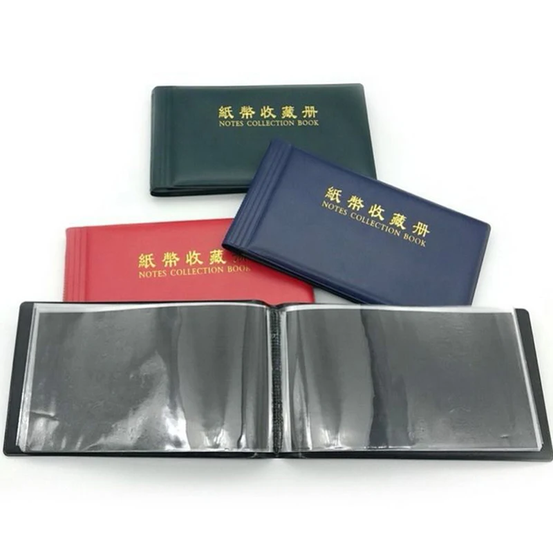 Collecting Paper Money Organizer 30 Pages Albums Paper Money Album Money Banknote Storage Case Paper Money Collector