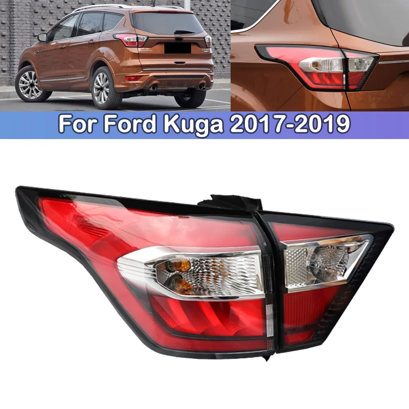 

DCGO For Ford Kuga 2017 2018 2019 Taillight Brake Light Rear bumper Taillights taillamps tail light