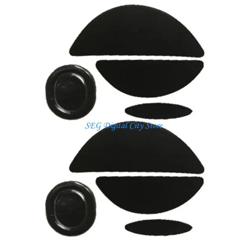 U75B Mouse Skate Stickers Rounded Curved Mouse Feet for MX518