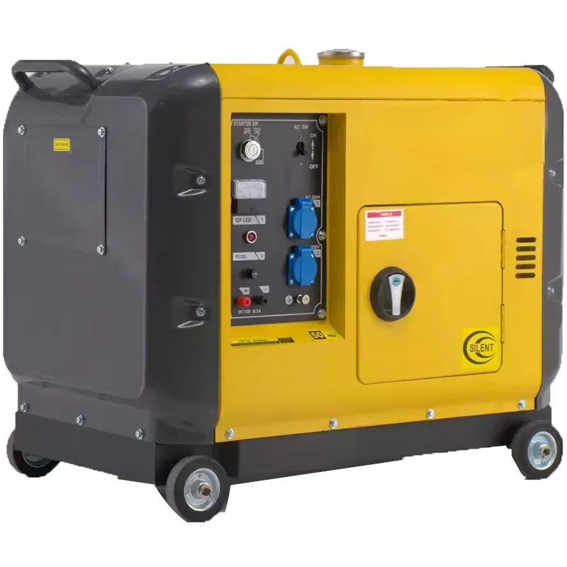 YHS Factory Price 5000 Watt  6kw 8kw 10kw 3 Phase Silent Diesel Power Generators  Electric Start Generator diesel
