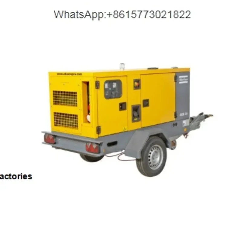 Technical parameters of Atlas Copco mobile die-sel generator QES60  2024