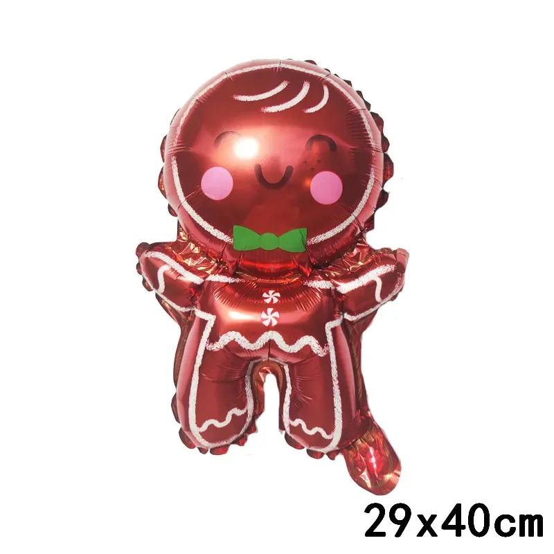 10/50 قطعة عيد الميلاد احباط بالونات صغيرة سانتا بالون عكاز عيد ميلاد سعيد شجرة ثلج بالونات عيد الميلاد لوازم الديكور الطرف #3