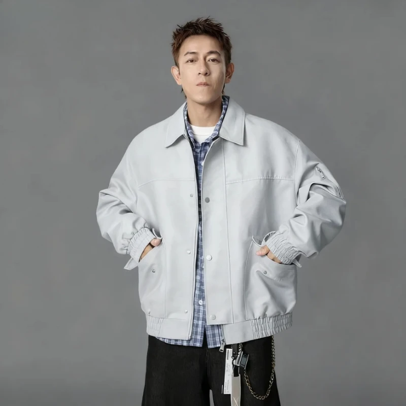 

Новая осенне-зимняя мужская куртка, модная, повседневная, универсальная, качественная, модная, повседневная, удобная мужская куртка