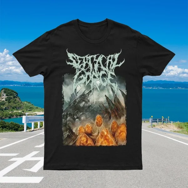 

2025 New SEPTYCAL GORGE - Scourge of The Formless Breed Printed Unisex Street Fashion Trend Short Sleeved Pure Cotton Round