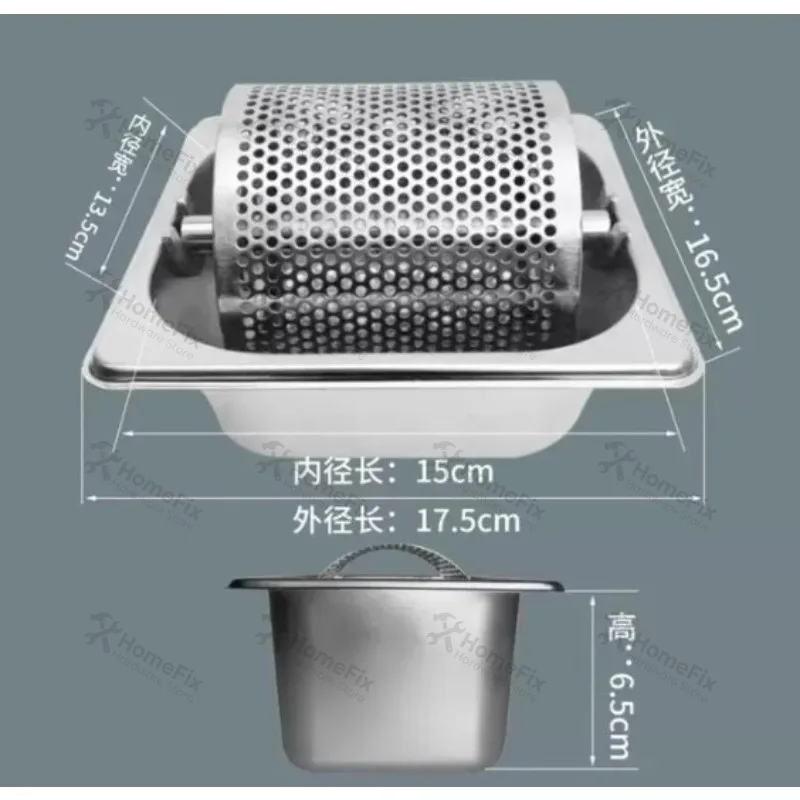 Stainless Steel Butter Roller Easy To Clean Sturdy Removable Butter Applicator for Burger Shop Outdoor Restaurant Bread