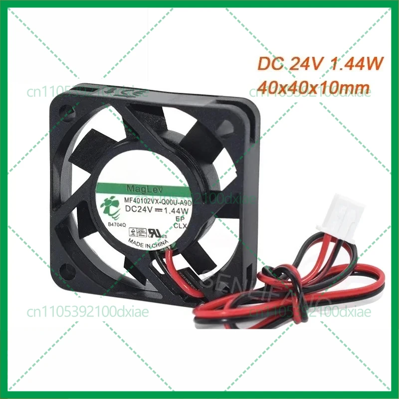 

Новинка, 3 шт., для SUNON MF40102VX-Q00U-A9D 4010 DC24V 1,4 Вт, 2-проводной бесшумный вентилятор