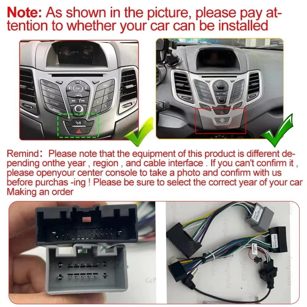 Android Carplay For Ford Fiesta MK7 2009-2016 9.7 Inch Tesla Style Car Radio Multimedia Player Bluetooth 5G Wifi Touch Display