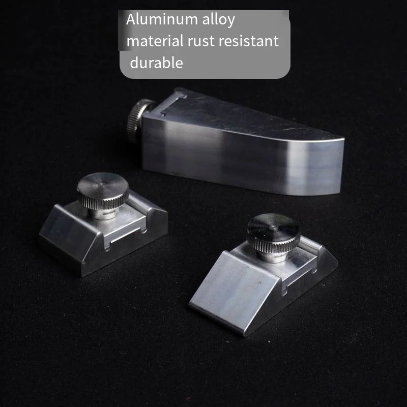 Durable Aluminum Alloy Sandpaper Rack Grinding Clip Inner Corner Plane Polishing Hand-Held Sandpaper Leather Edge Grinder