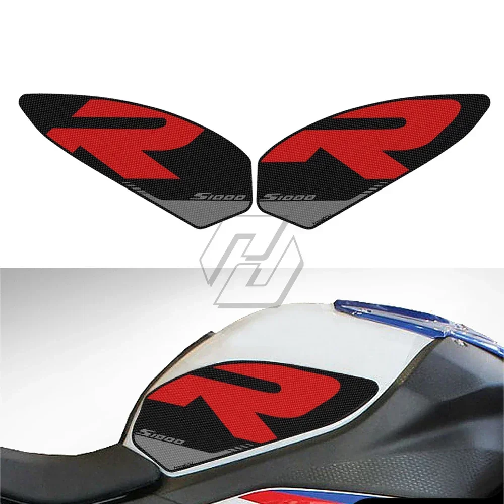 

Motorcycle Tank Pad Protector Sticker Decal Gas Knee Grip Side Tank Traction Pad For BMW S1000R 2021-2022