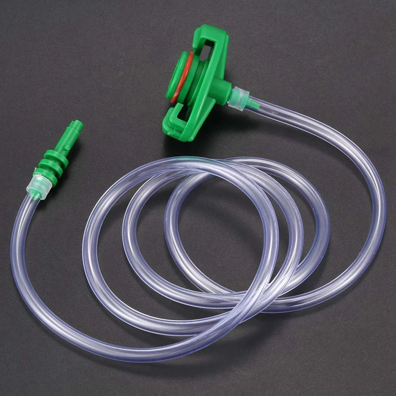2X 30CC-50CC Plastic Transparent Air Tubing Glue Dispenser Syringe Adapter image 5