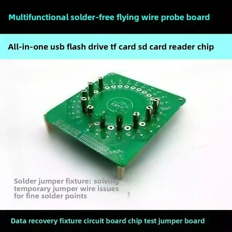 Multifunctional Flywire Board (PC-3000 Spider Board Substitute) - Data Recovery Tool for SD Storage, USB & Integrated Disk Probe